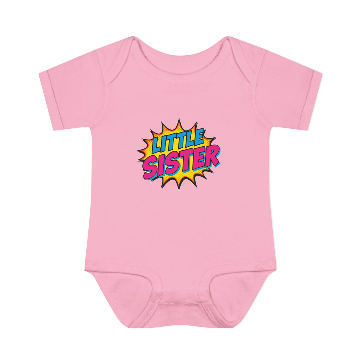 Little Sister Pop Art Onesie