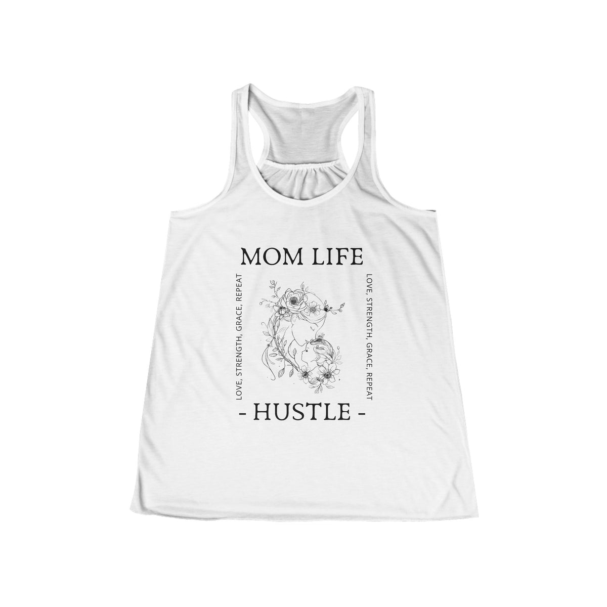 Mom Life Women's Racerback Tank Top