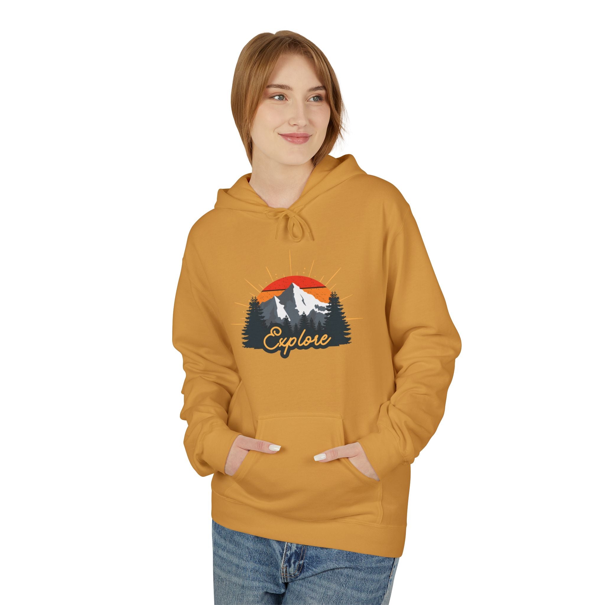 Hoodie | Unisex Nature 'Adventure' Pullover
