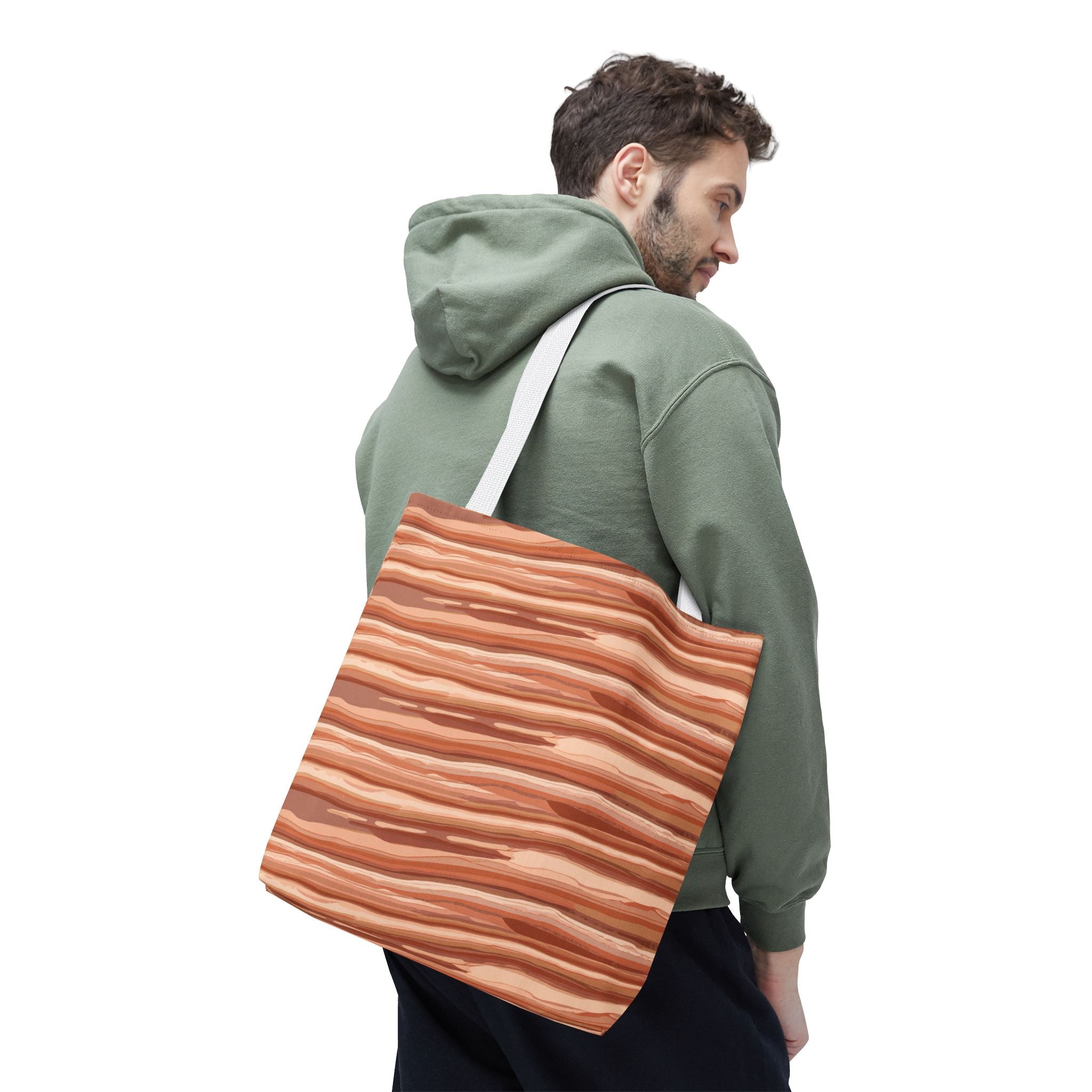 Tote Bag — Rustic All-Over-Print Canvas Tote