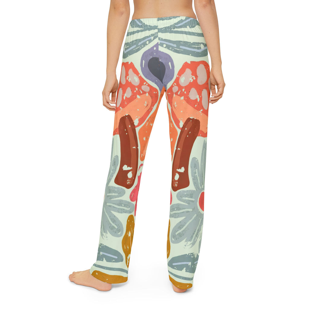 Children & Youth Pajamas | Colorful Retro Flower Print Lounge Pants