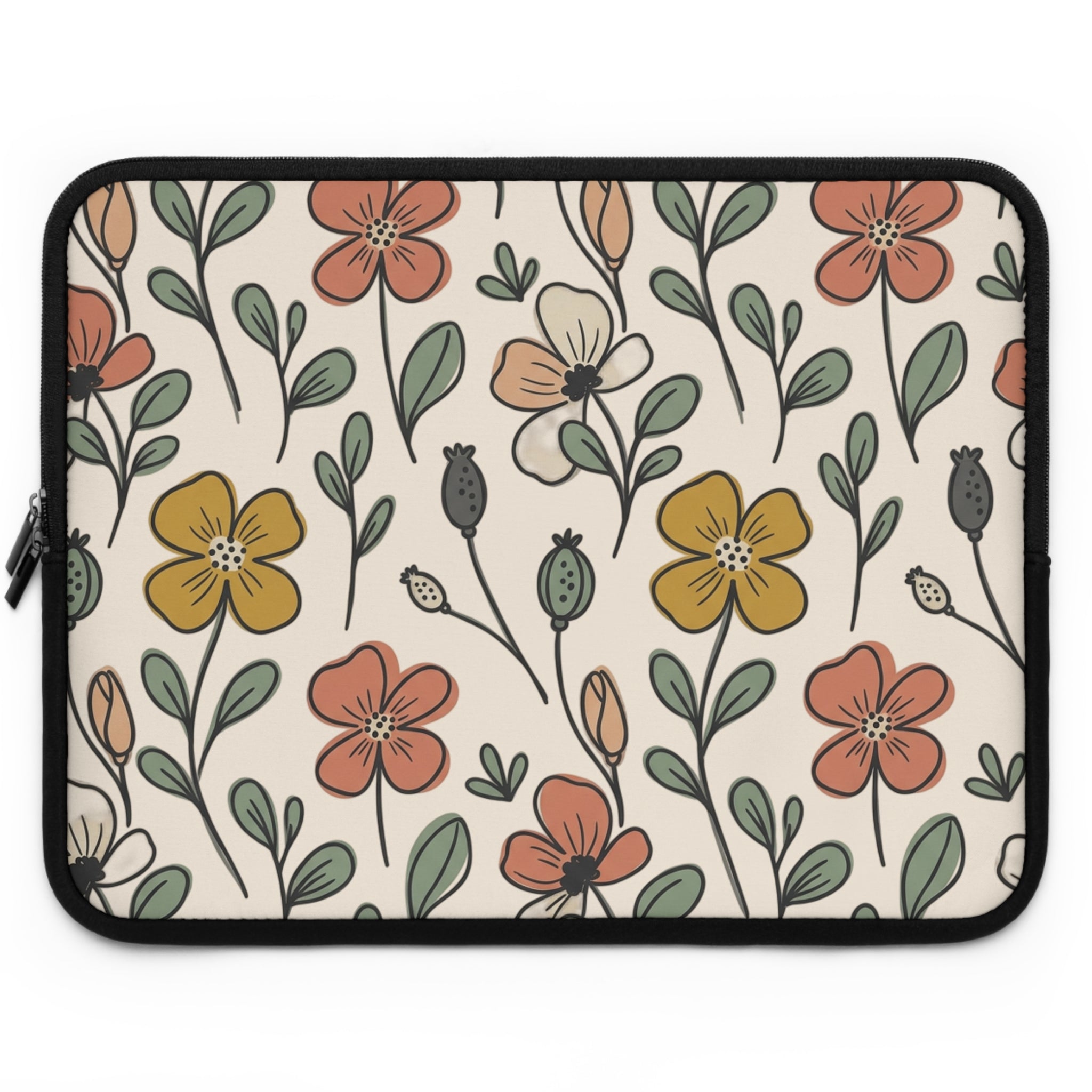 Laptop Sleeve | Vintage Wildflower Protective Case