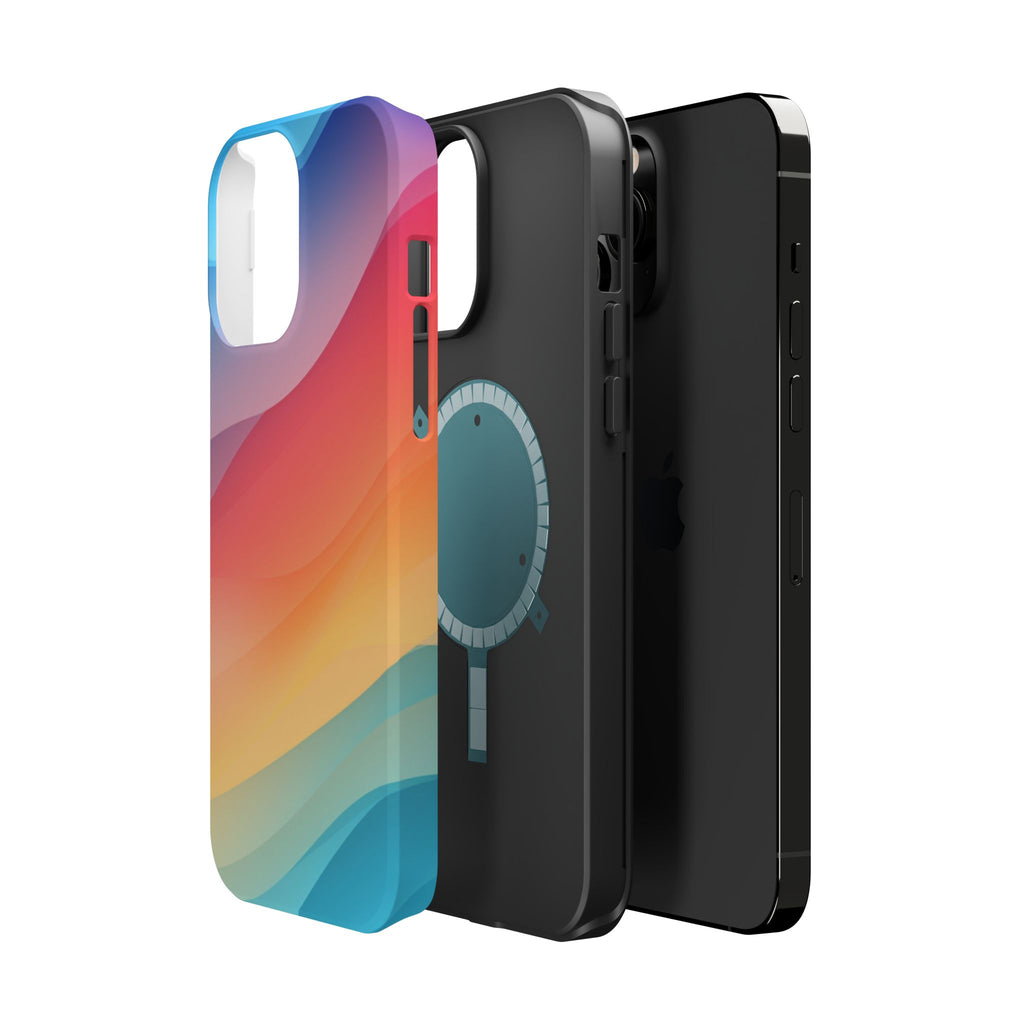 Phone Case | Gradient Sunset Magnetic Impact-Resistant Phone Shield