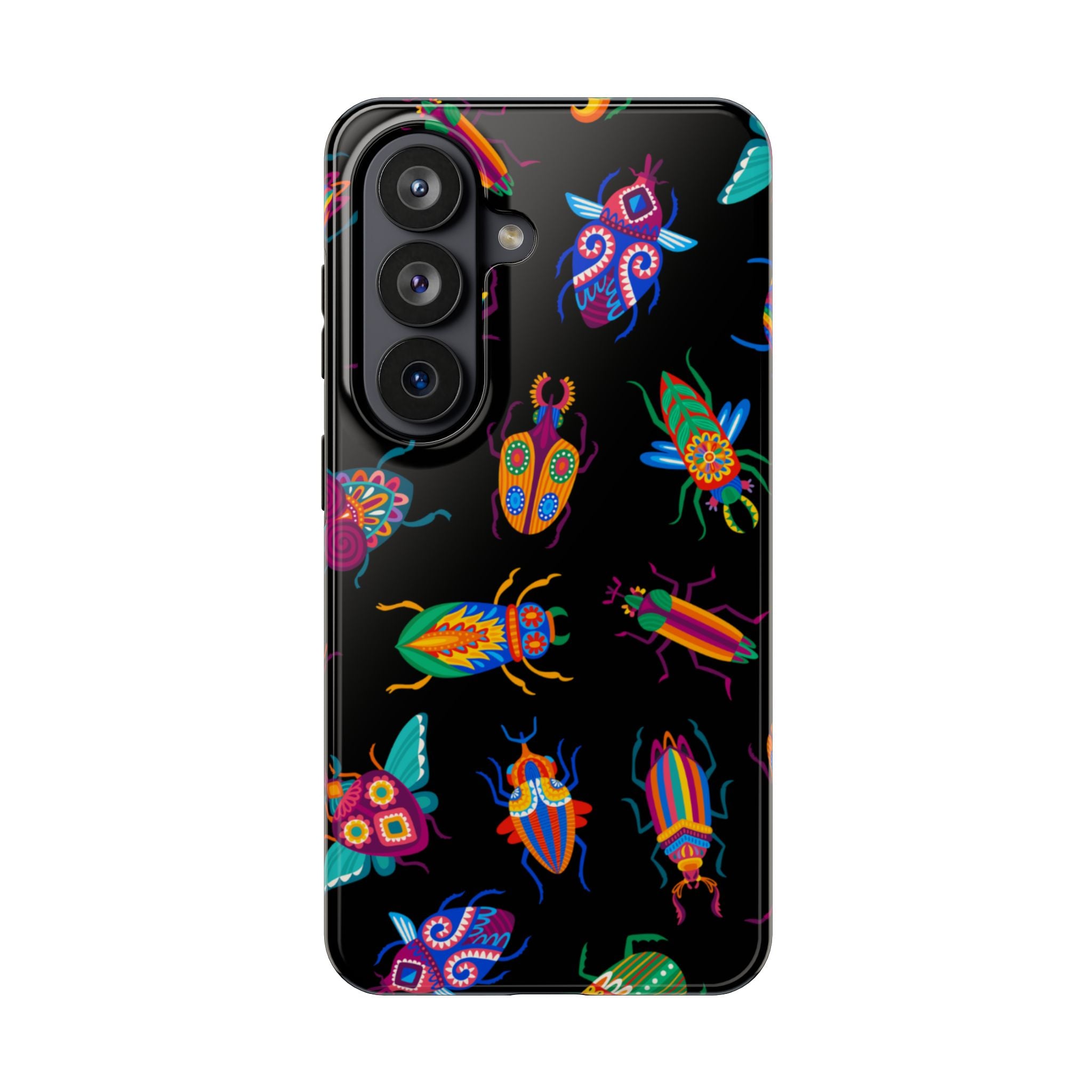 Phone Case | Neon Beetle Pattern Tough Protective Cover