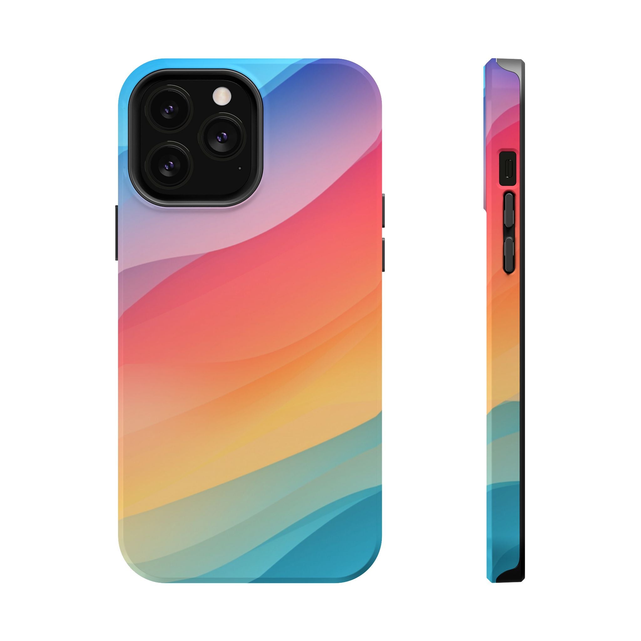 Phone Case | Gradient Sunset Magnetic Impact-Resistant Phone Shield