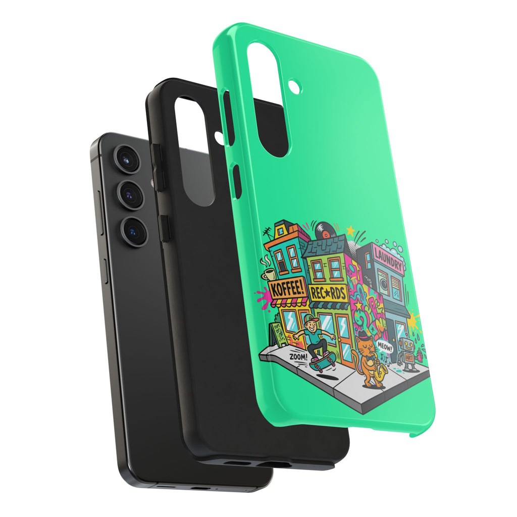 Phone Case | Tough Protective Cover with Colorful Street Art
