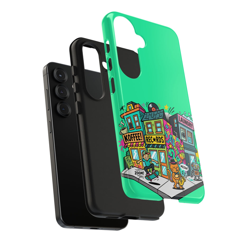 Phone Case | Tough Protective Cover with Colorful Street Art