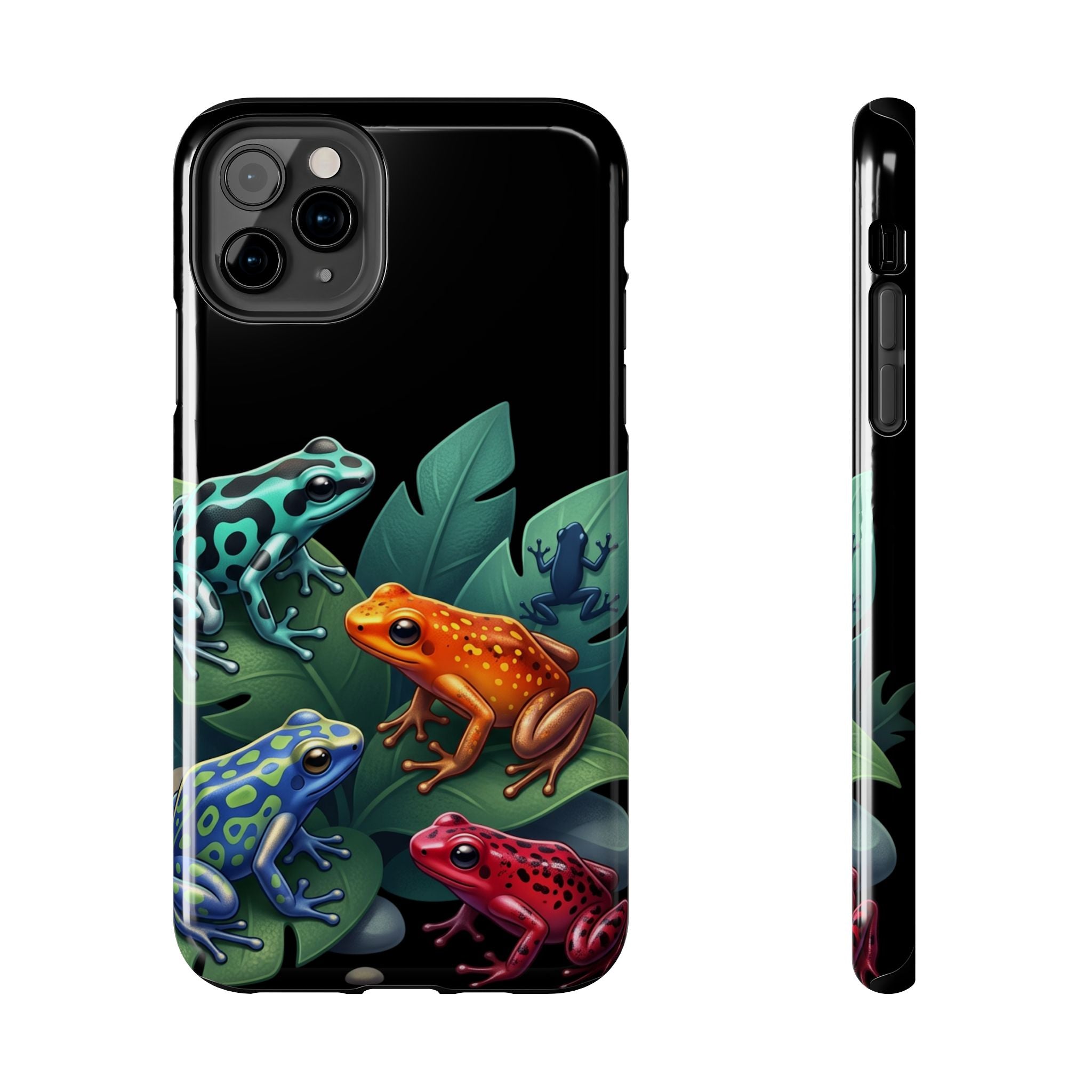 Phone Case | Colorful Dart Frog Design Tough Protective Case