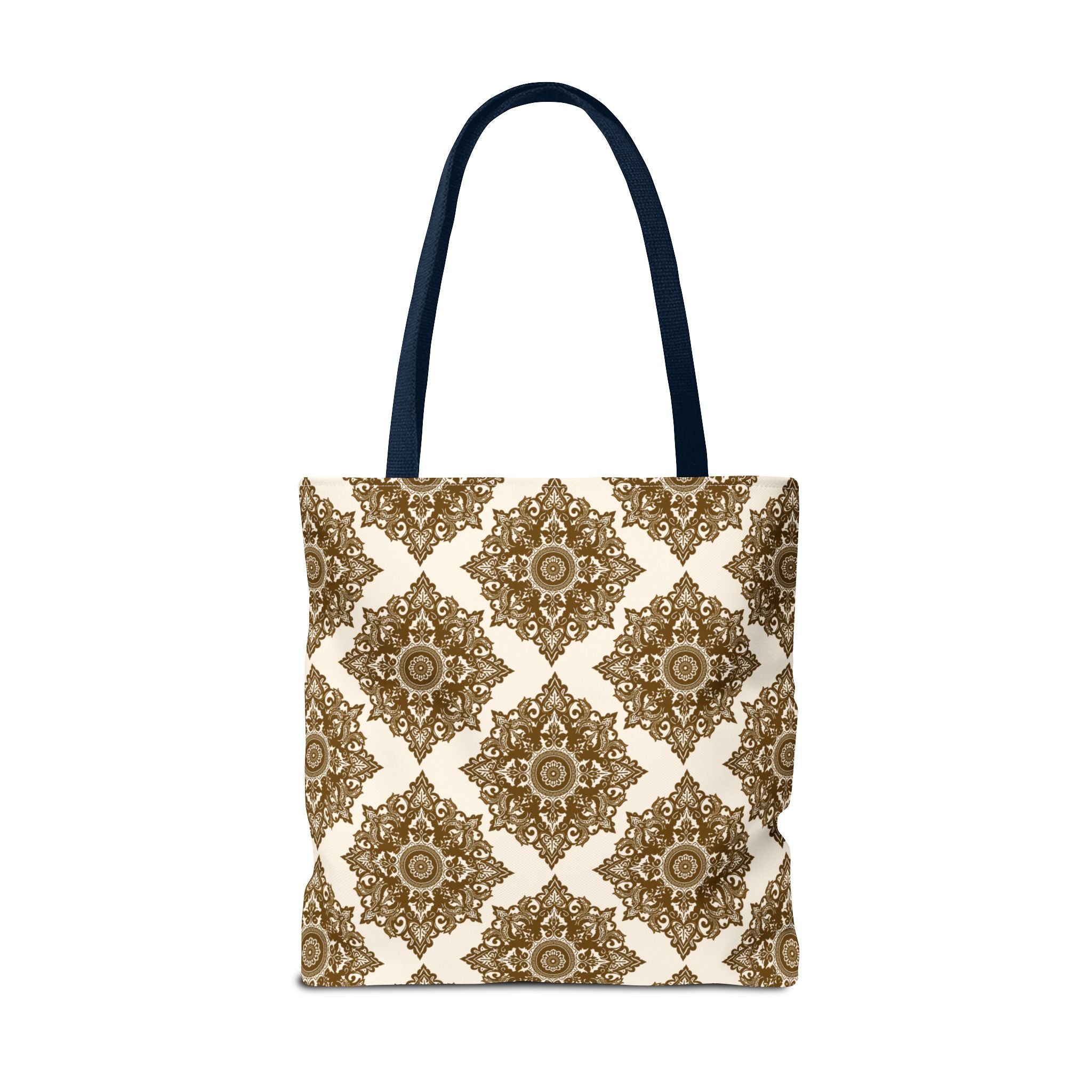 Tote Bag | Boho Gold Medallion Pattern