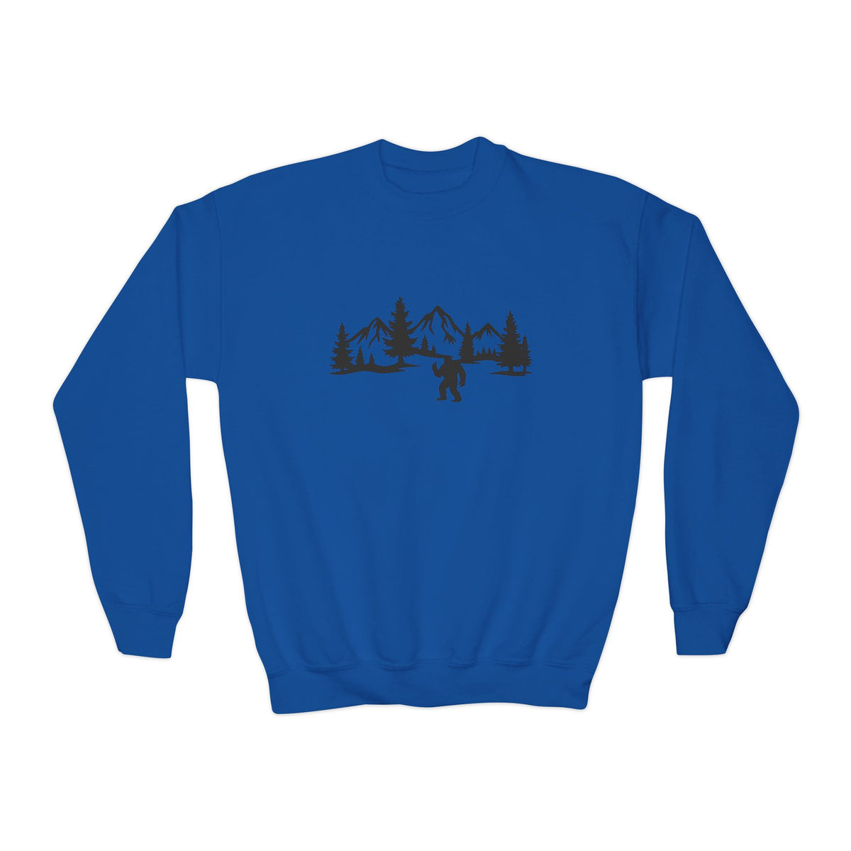 Thumbs Up Bigfoot Youth Sweatshirt