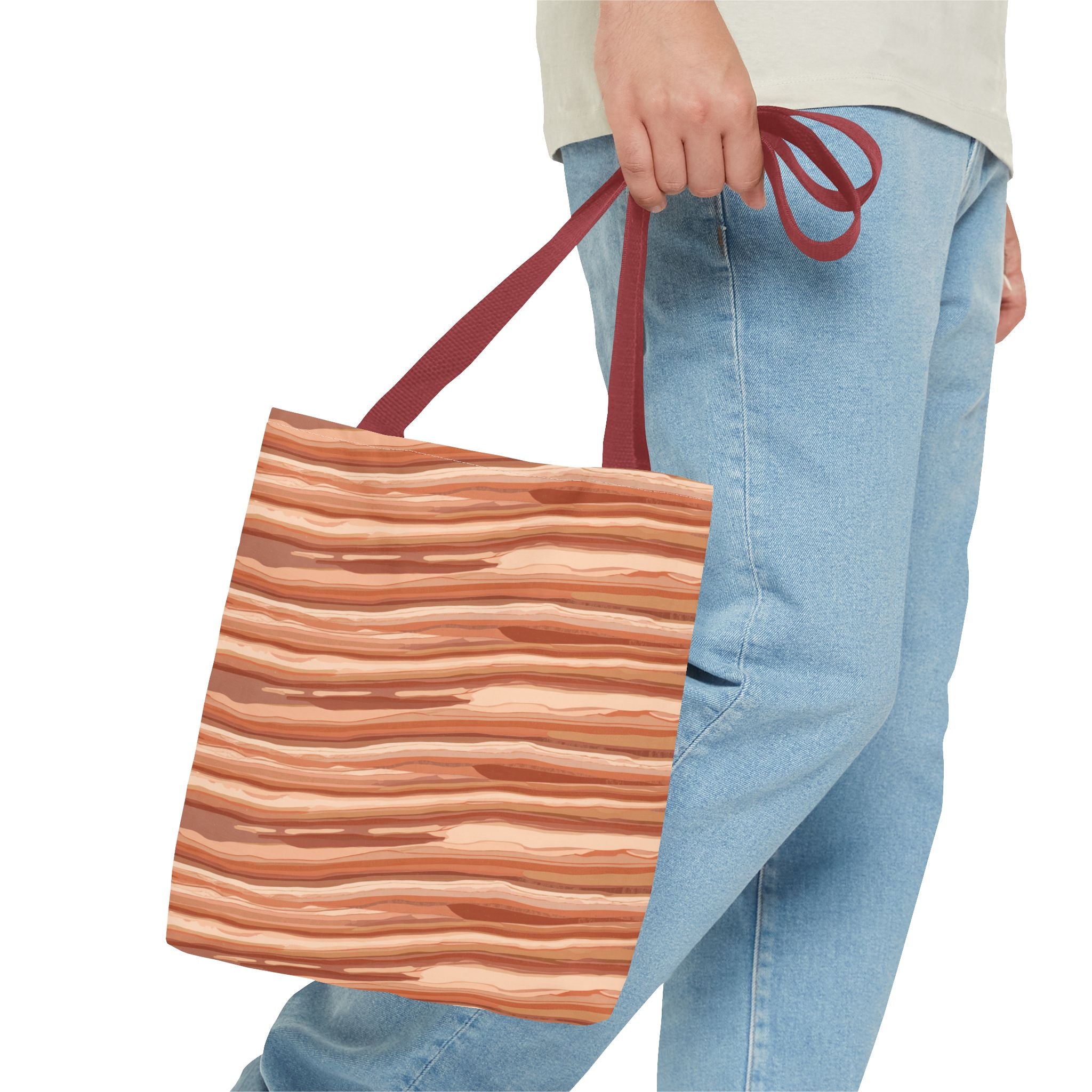 Tote Bag — Rustic All-Over-Print Canvas Tote