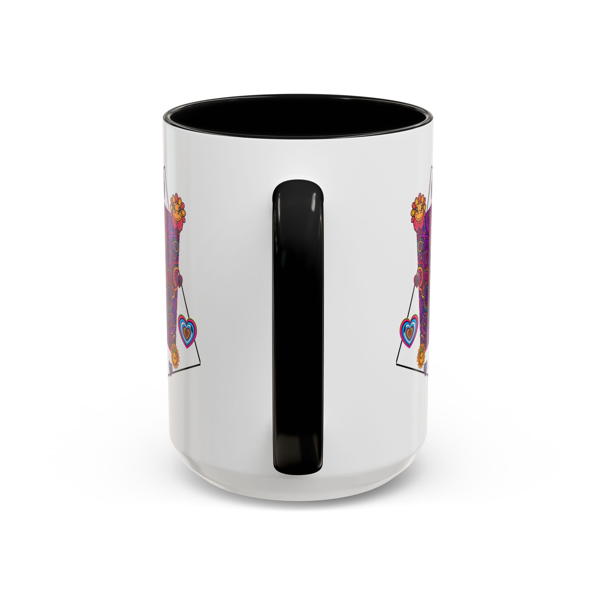 Coffee Mug | Psychedelic Lizards Accent Ceramic Mug