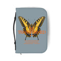 Bible Cover | Transformed Yellow Butterfly Scripture Zippered Case