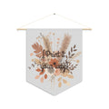 Pennant Banner | Neutral Dried Flowers Floral Boho Wall Decor
