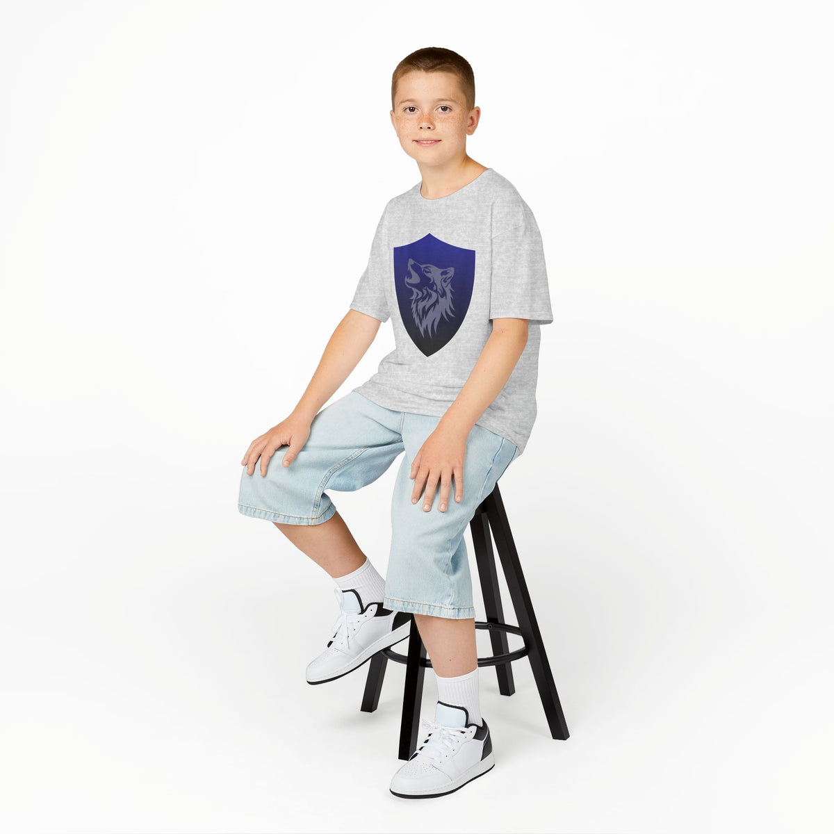Wolf Shield Graphic T-Shirt