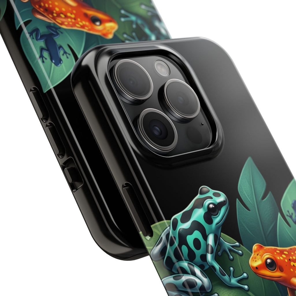 Phone Case | Colorful Dart Frog Design Tough Protective Case