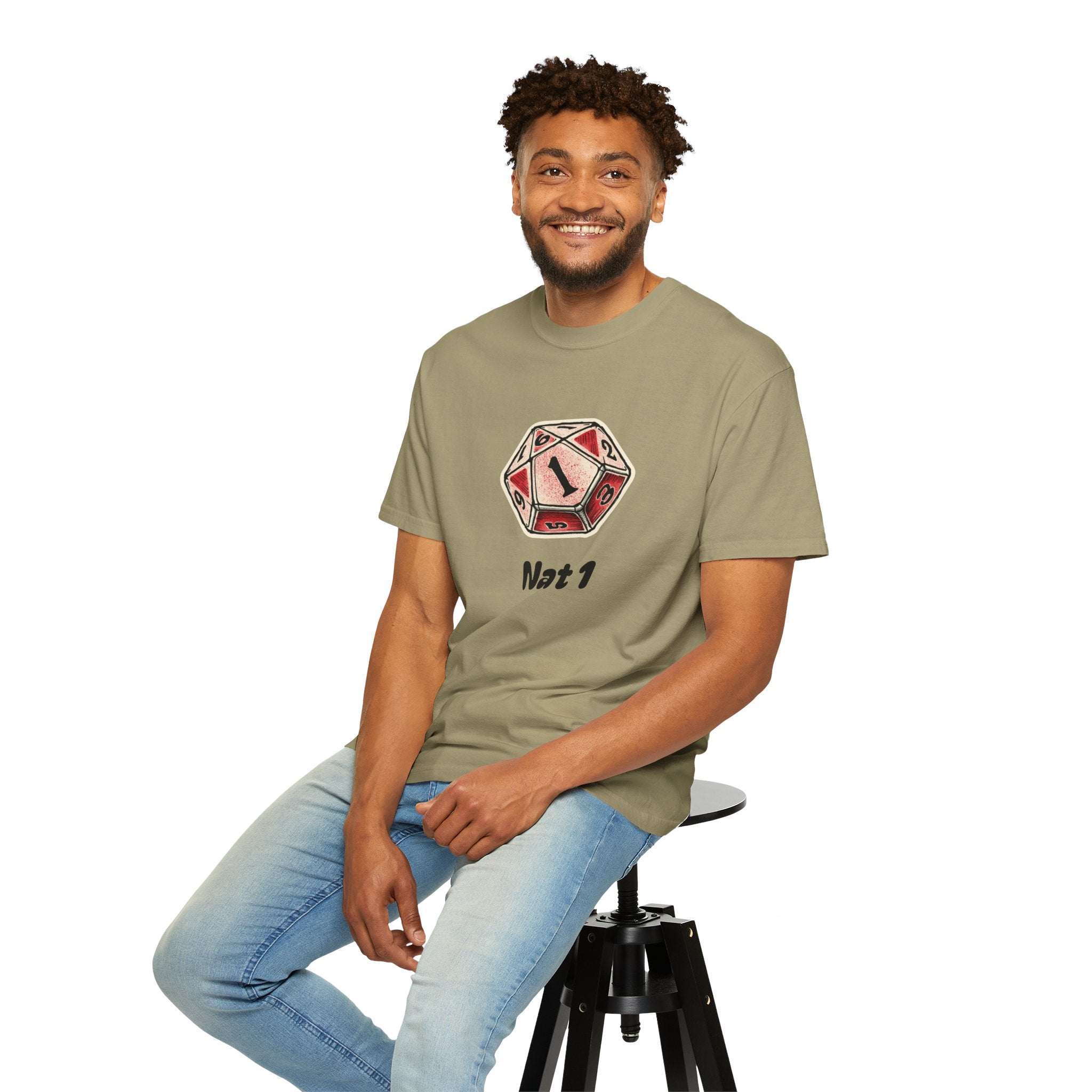 T-Shirt | Roleplaying RPG 'Nat 1' & 'Striving to Be the Whole Problem' Tee