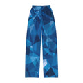 Pajama Pants | Blue Geometric Crystal Print Children's Lounge Pants