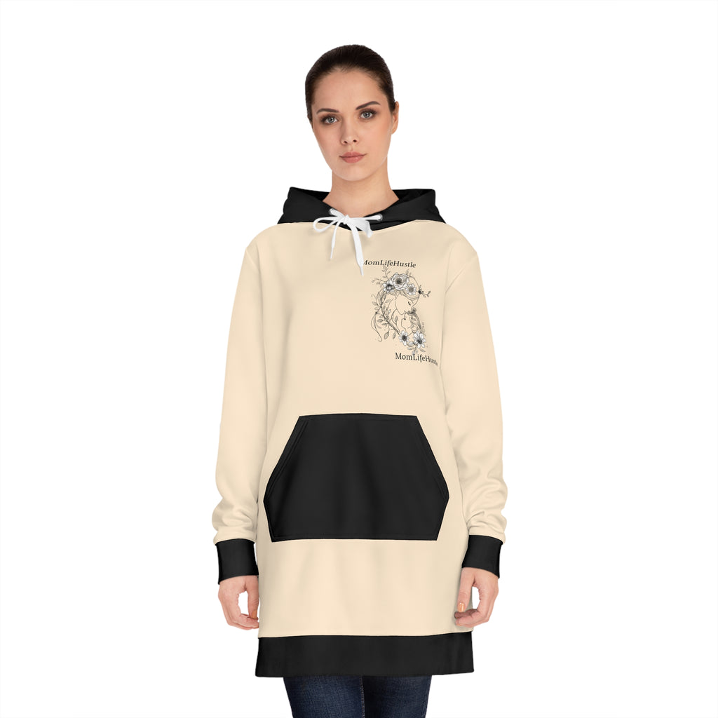 MomLifeHustle Hooded Dress