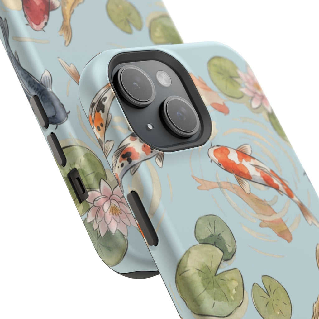 Phone Case | Koi Pond Magnetic Impact-Resistant Phone Cover