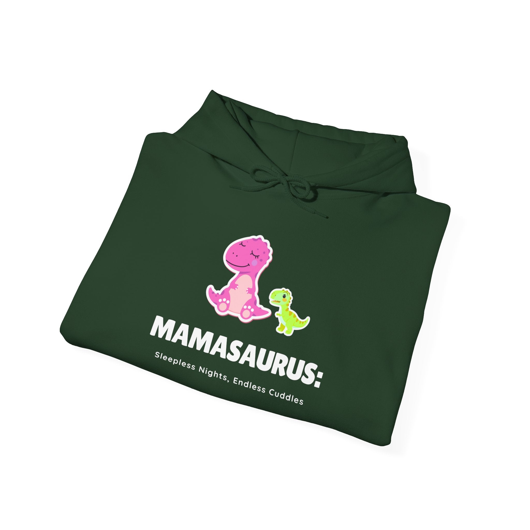 Hoodie | 'Mamasaurus' Pink Mama Dino with Baby Sweater