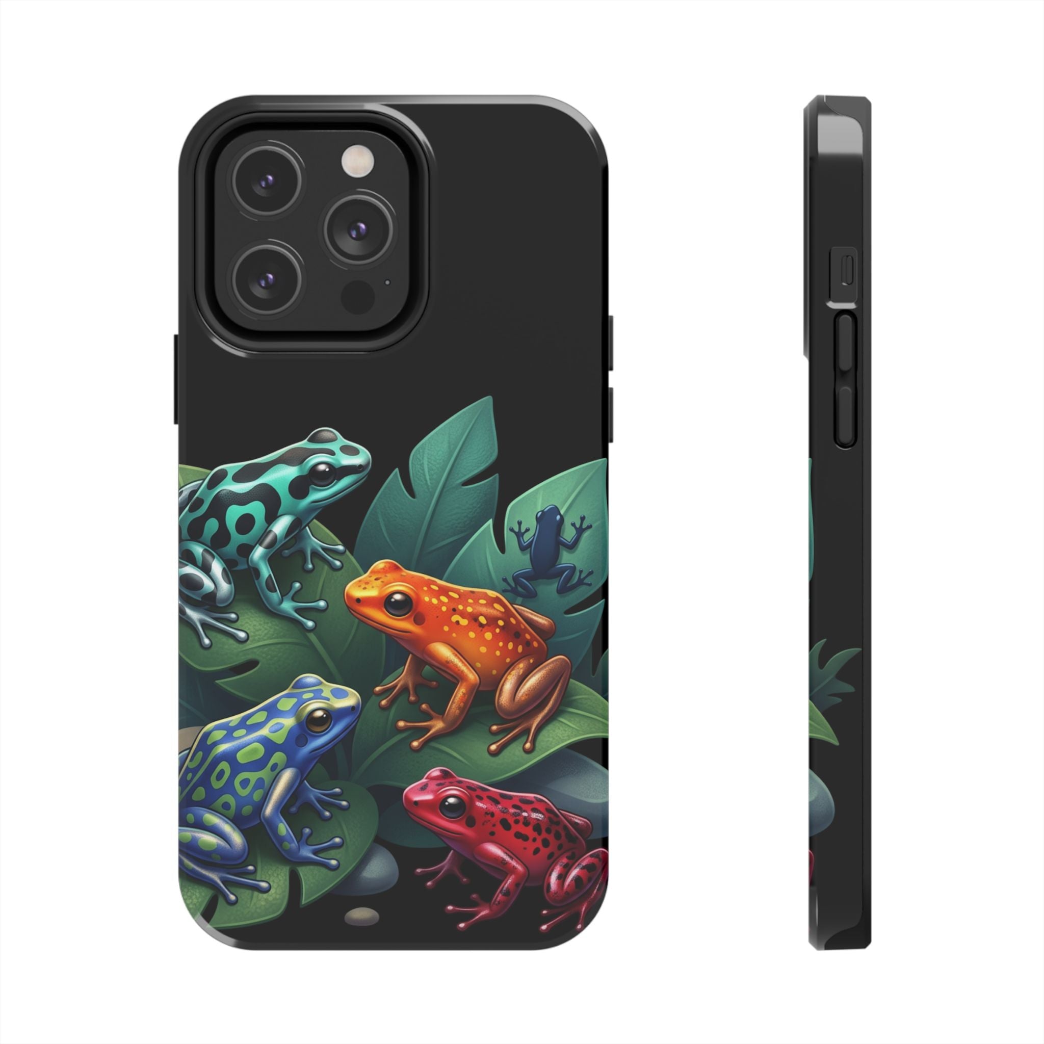 Phone Case | Colorful Dart Frog Design Tough Protective Case