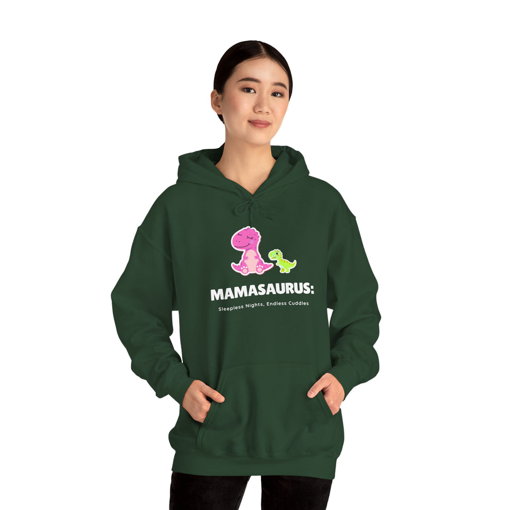 Hoodie | 'Mamasaurus' Pink Mama Dino with Baby Sweater