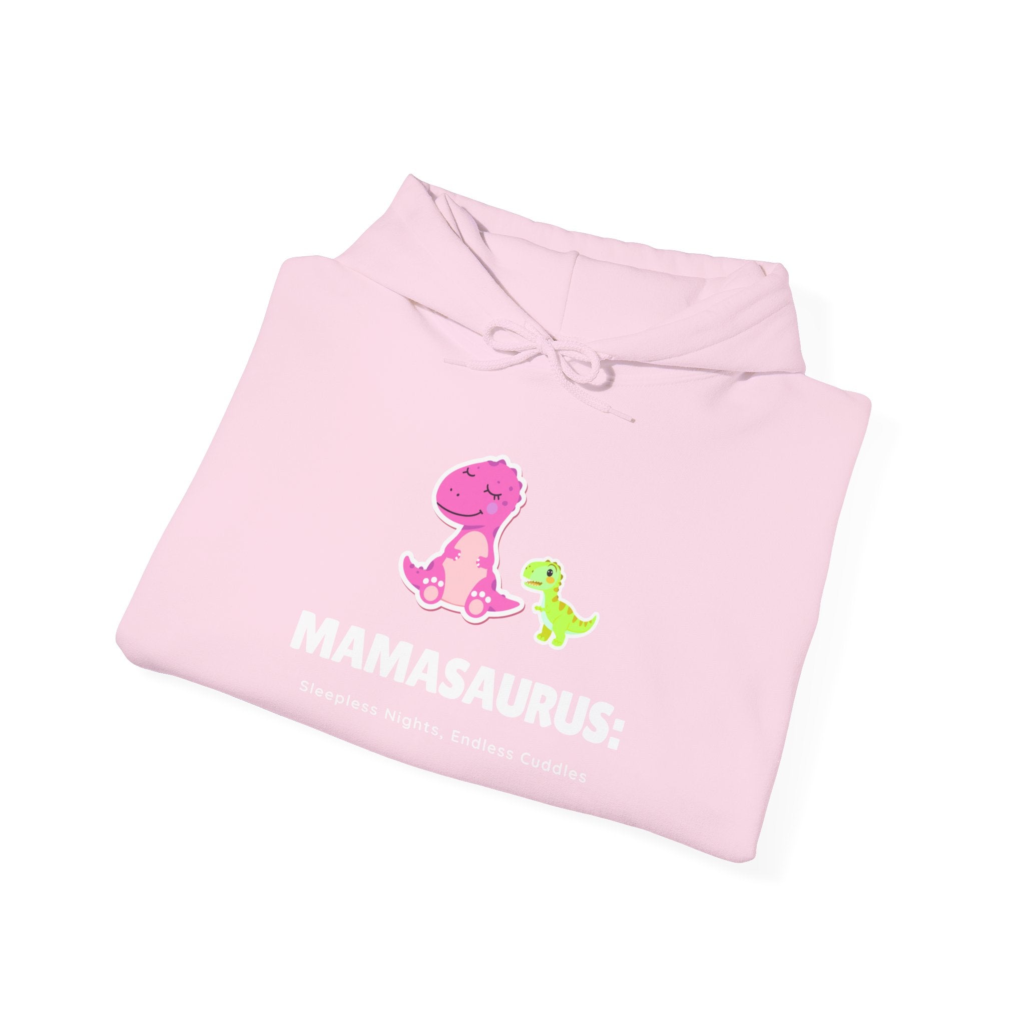 Hoodie | 'Mamasaurus' Pink Mama Dino with Baby Sweater