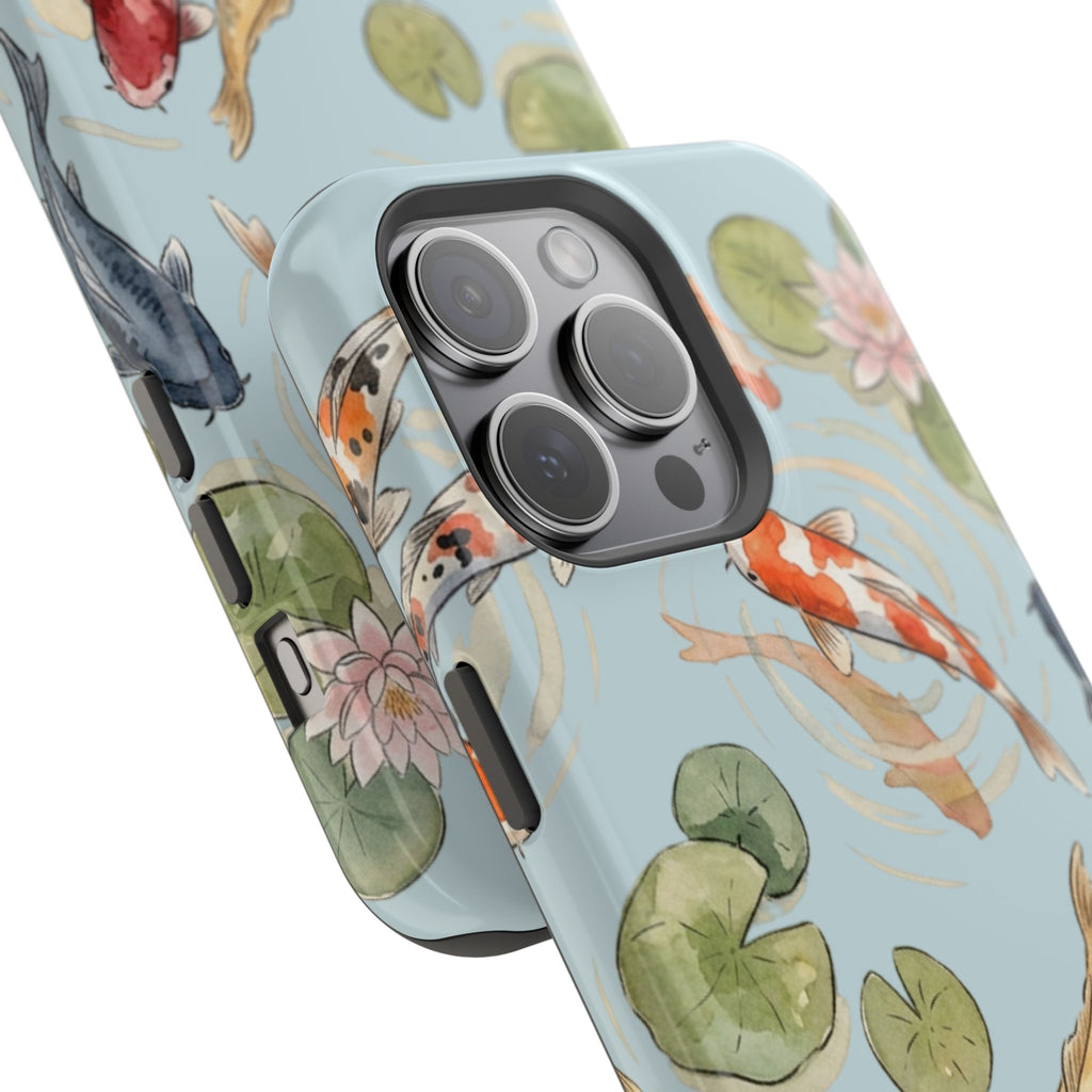 Phone Case | Koi Pond Magnetic Impact-Resistant Phone Cover