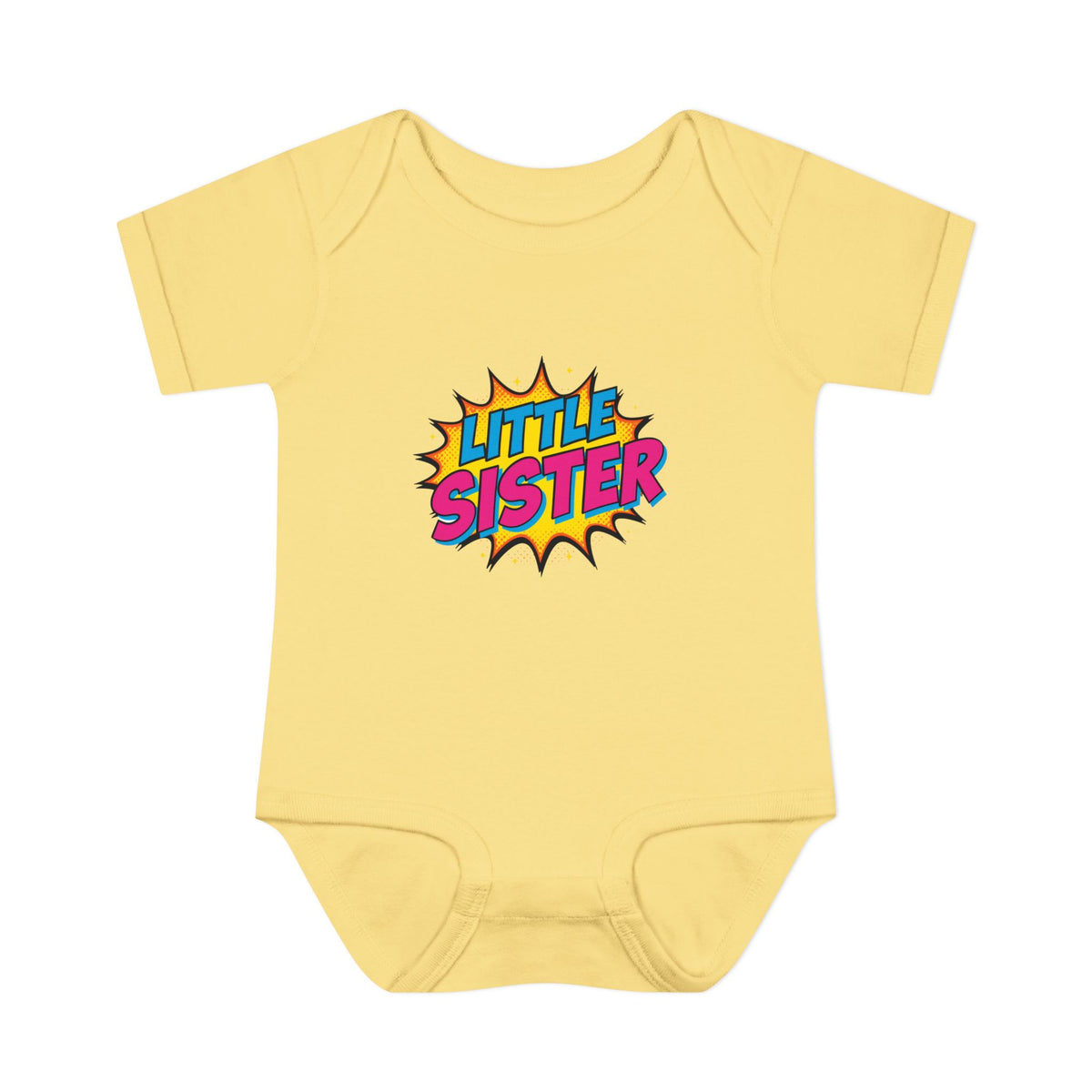 Little Sister Pop Art Onesie