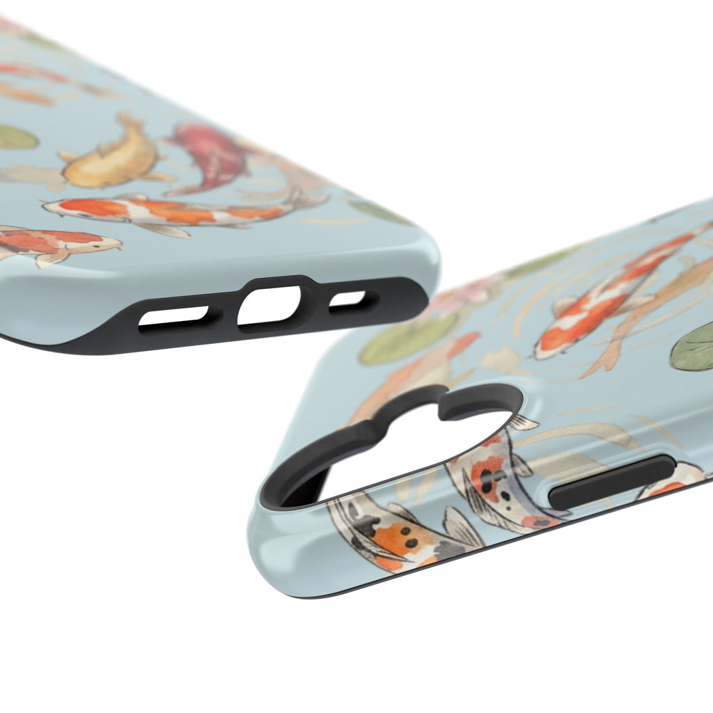 Phone Case | Koi Pond Magnetic Impact-Resistant Phone Cover