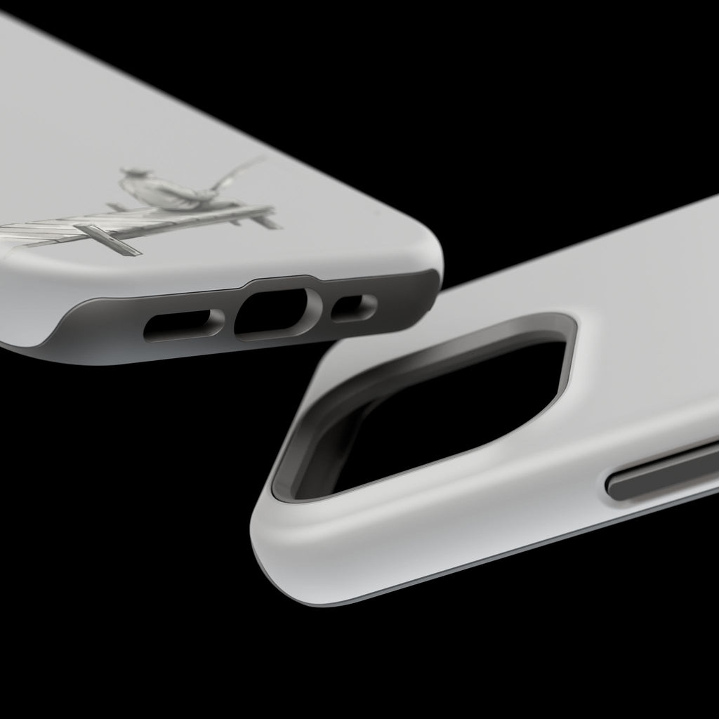 Phone Case | Fishing Dock Minimalist Magnetic Impact-Resistant Case