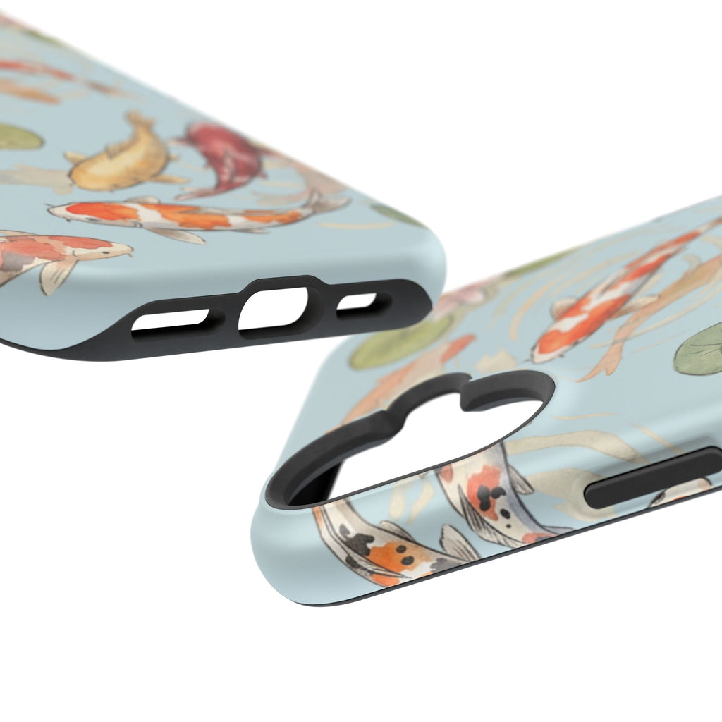 Phone Case | Koi Pond Magnetic Impact-Resistant Phone Cover