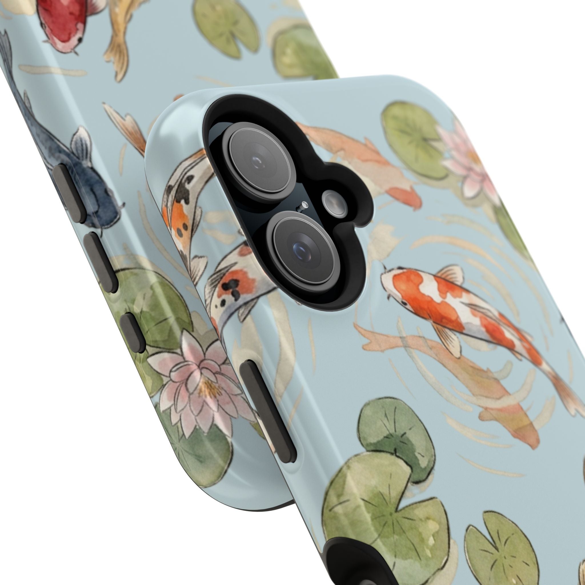 Phone Case | Koi Pond Magnetic Impact-Resistant Phone Cover