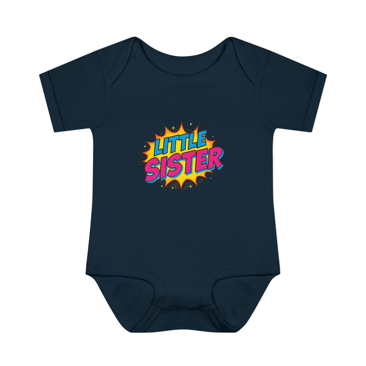 Little Sister Pop Art Onesie