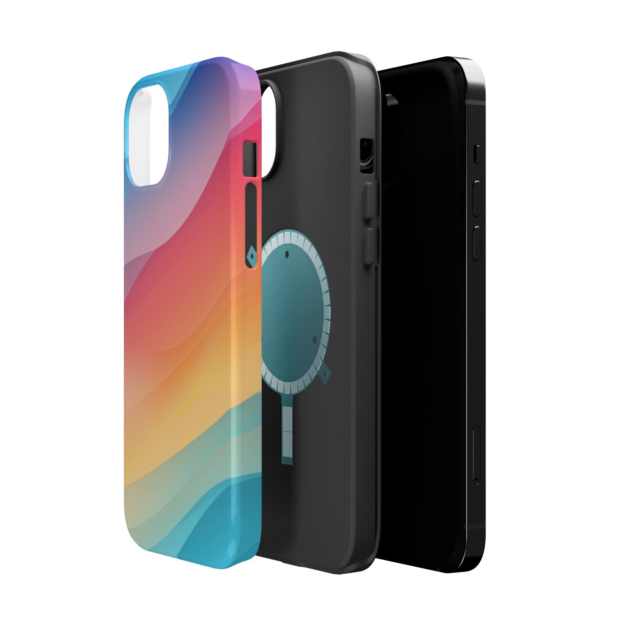 Phone Case | Gradient Sunset Magnetic Impact-Resistant Phone Shield