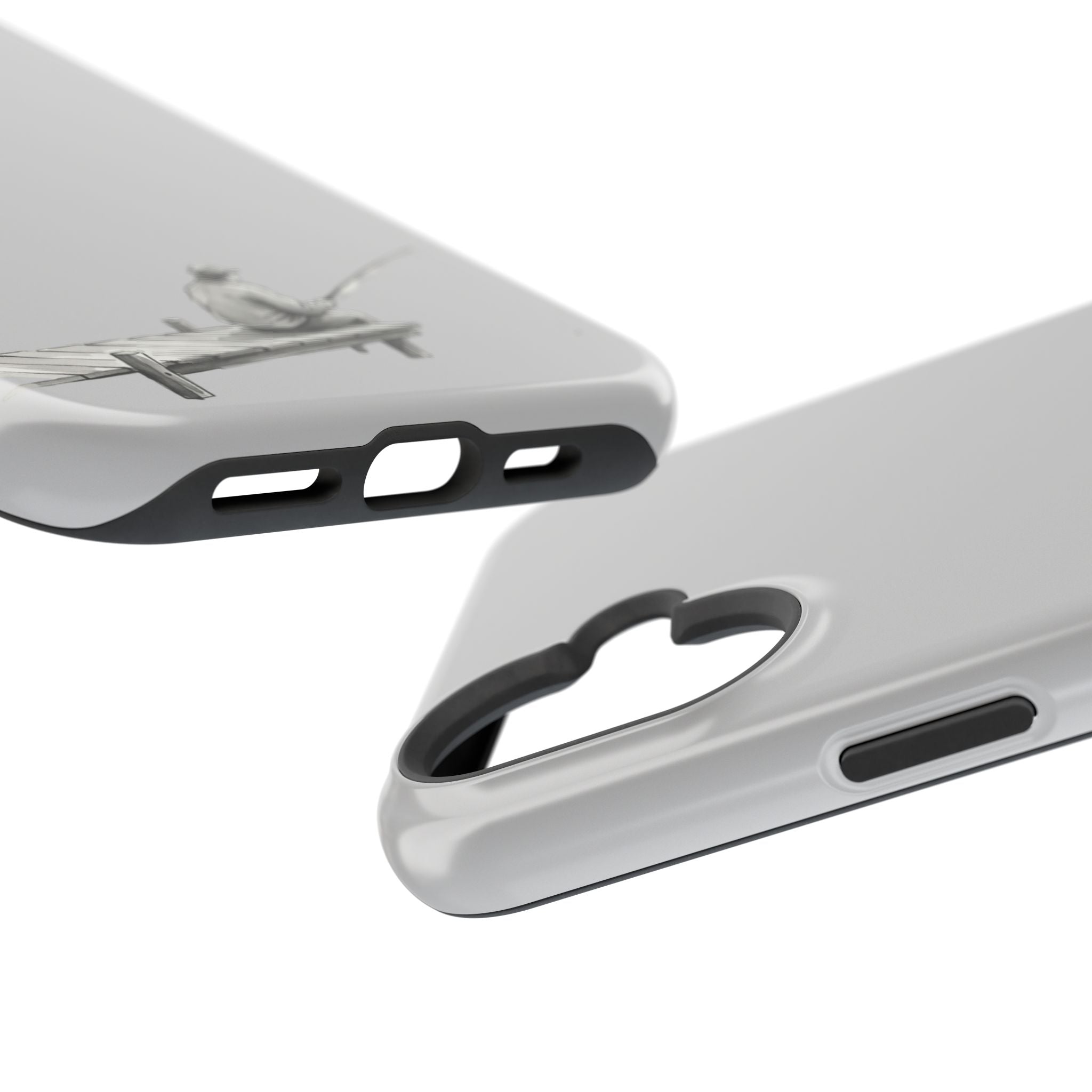 Phone Case | Fishing Dock Minimalist Magnetic Impact-Resistant Case