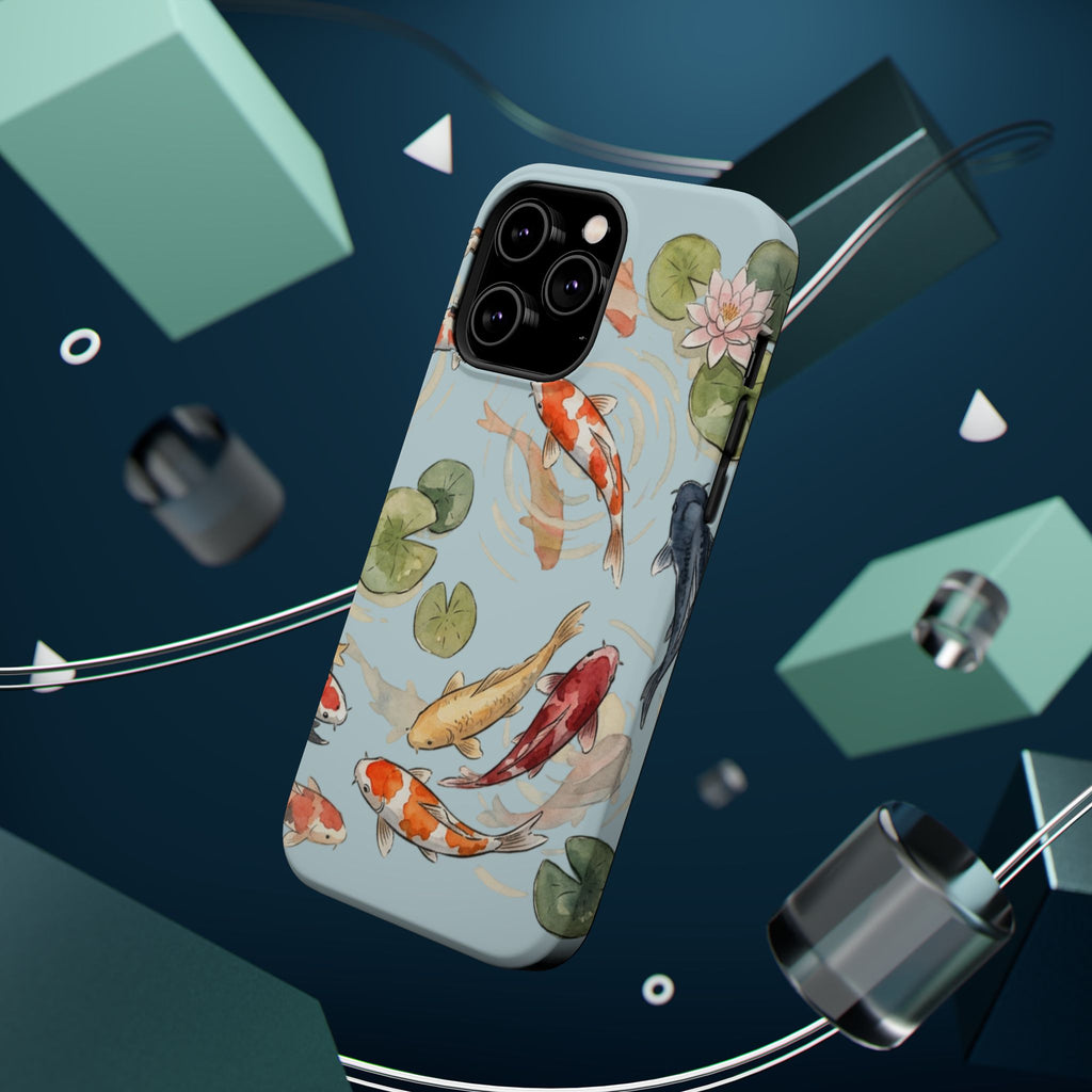 Phone Case | Koi Pond Magnetic Impact-Resistant Phone Cover
