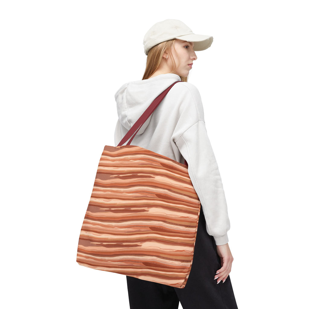 Tote Bag — Rustic All-Over-Print Canvas Tote