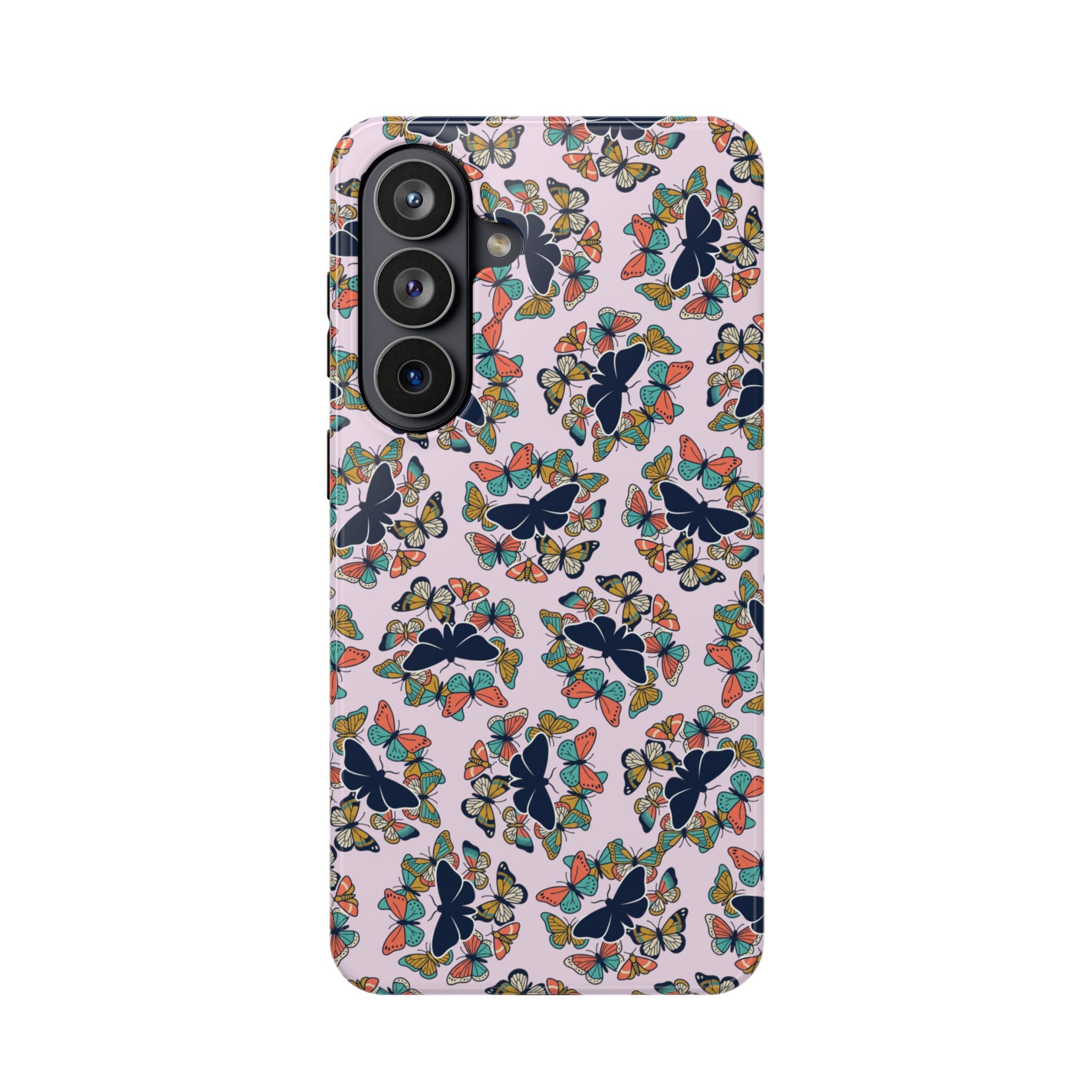 Phone Cases | Pastel Butterflies and Moths Pattern Magnetic Impact-Resistant Case