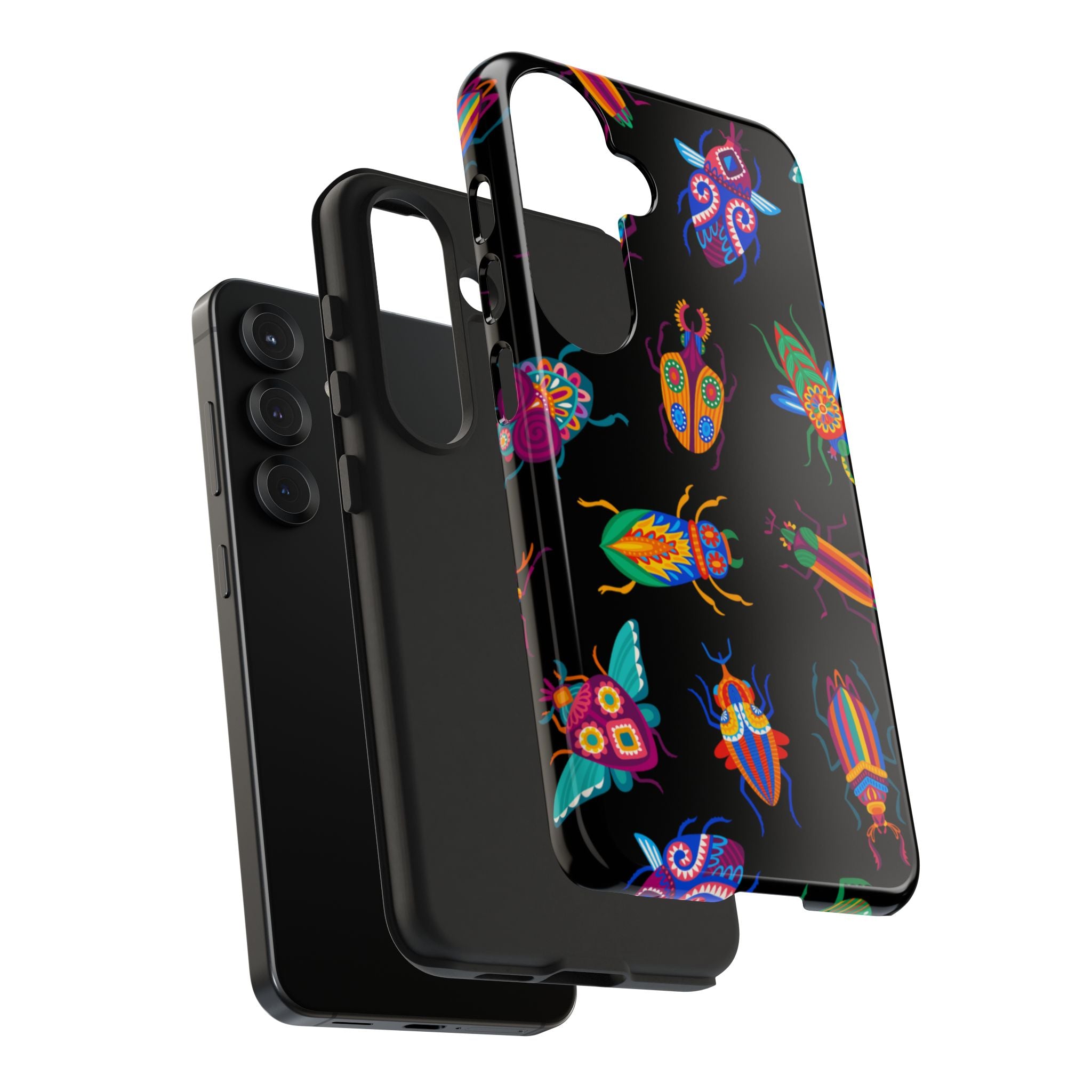Phone Case | Neon Beetle Pattern Tough Protective Cover