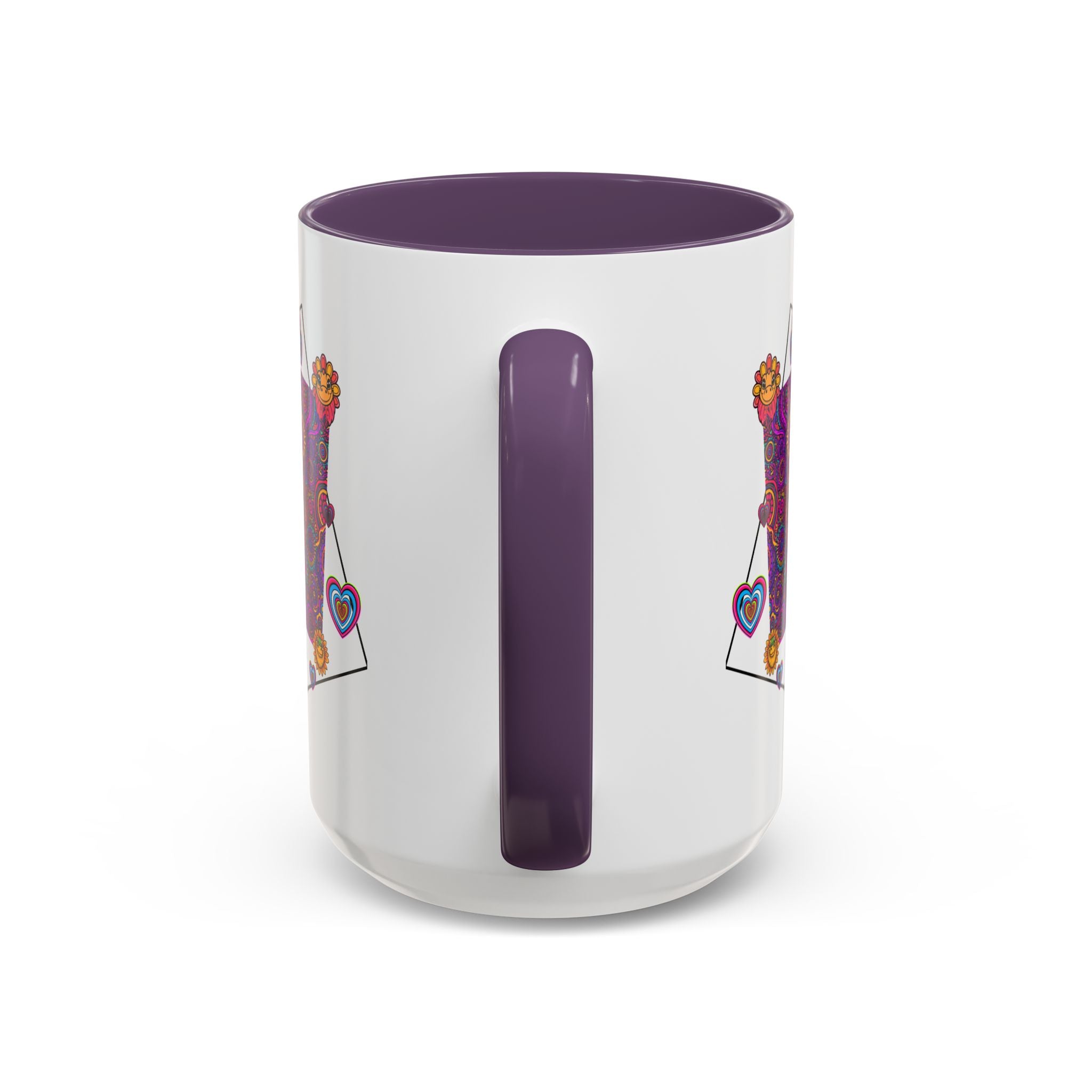 Coffee Mug | Psychedelic Lizards Accent Ceramic Mug