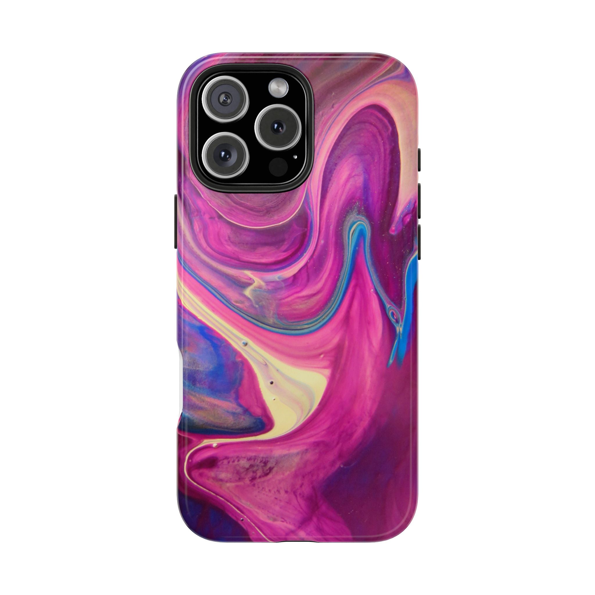 Phone Case | Protective Artistic Paint Pour Design