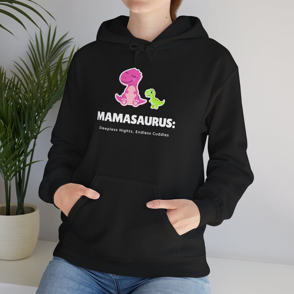 Hoodie | 'Mamasaurus' Pink Mama Dino with Baby Sweater
