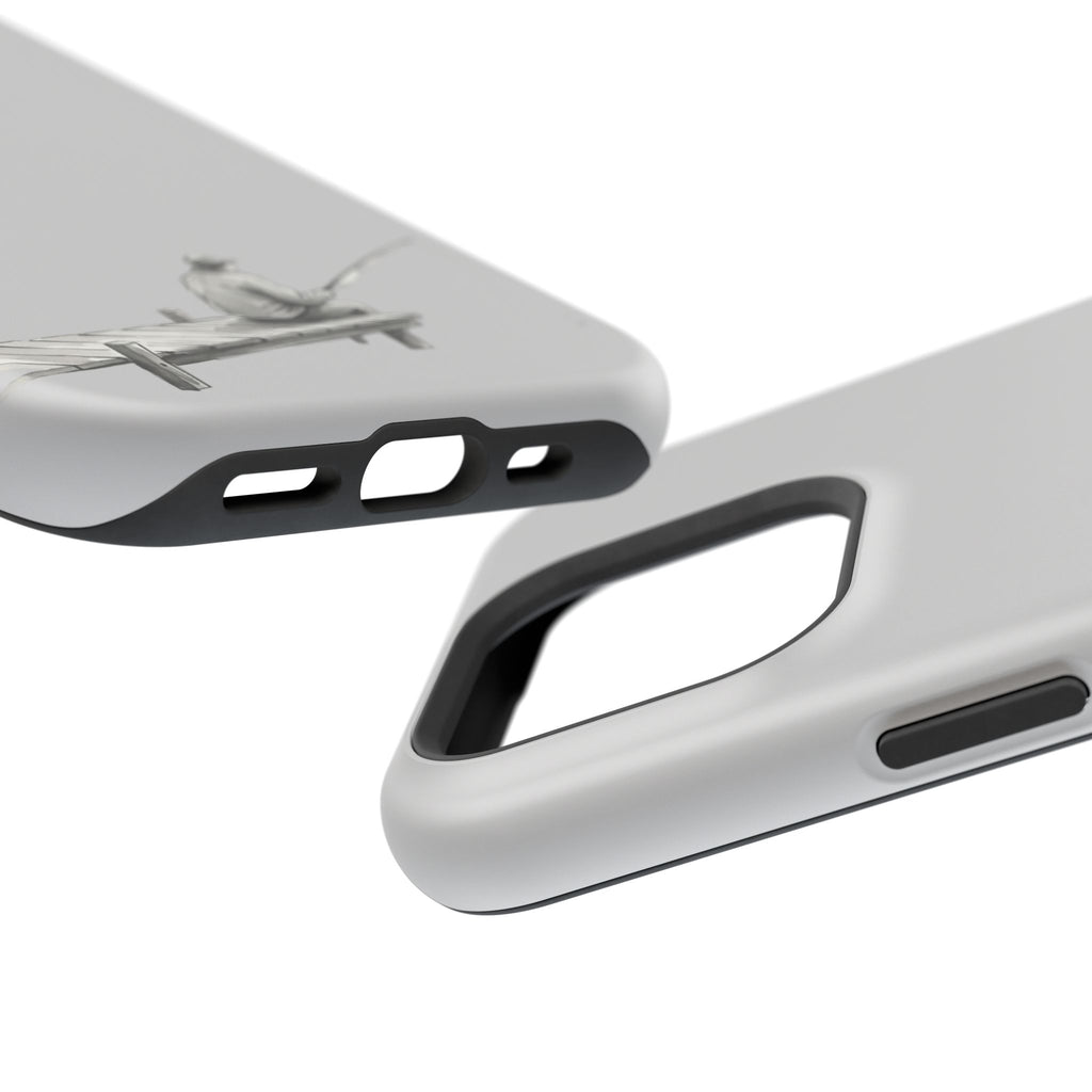 Phone Case | Fishing Dock Minimalist Magnetic Impact-Resistant Case
