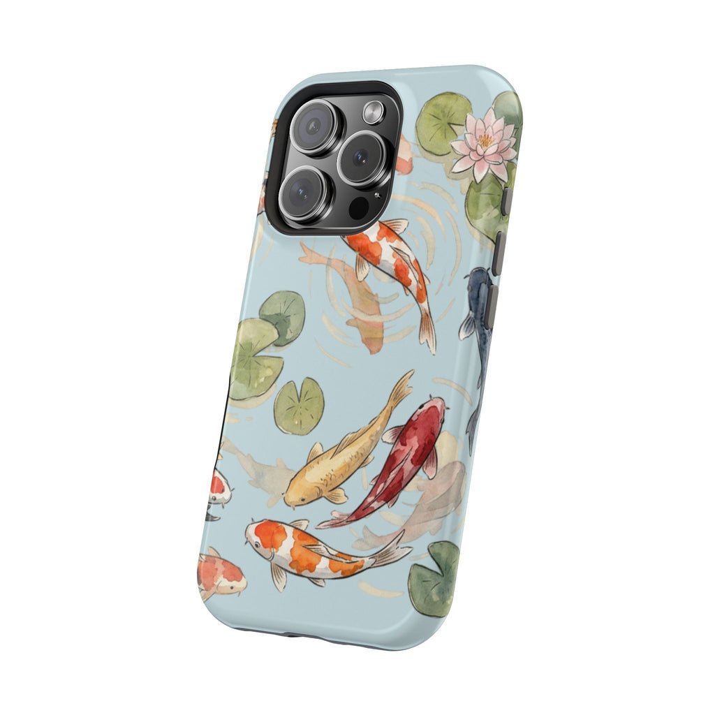 Phone Case | Koi Pond Magnetic Impact-Resistant Phone Cover