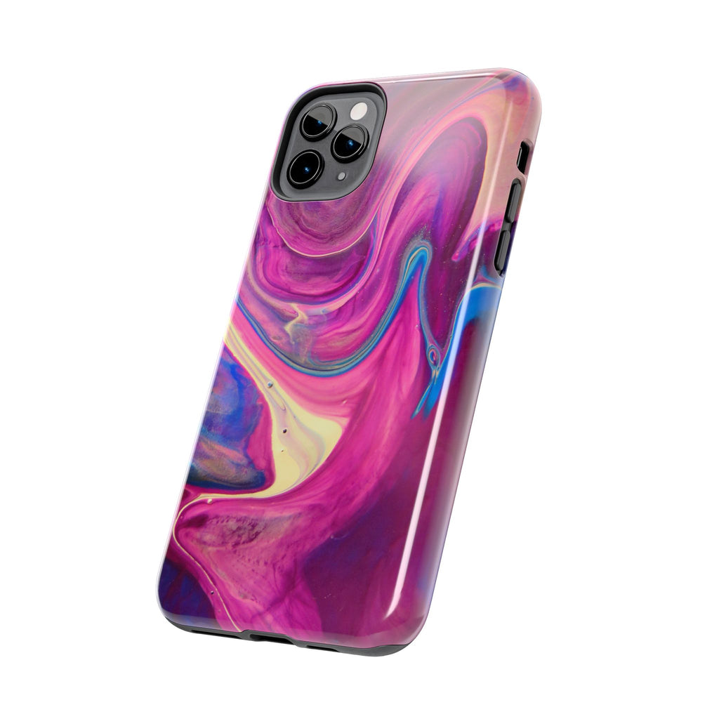 Phone Case | Protective Artistic Paint Pour Design